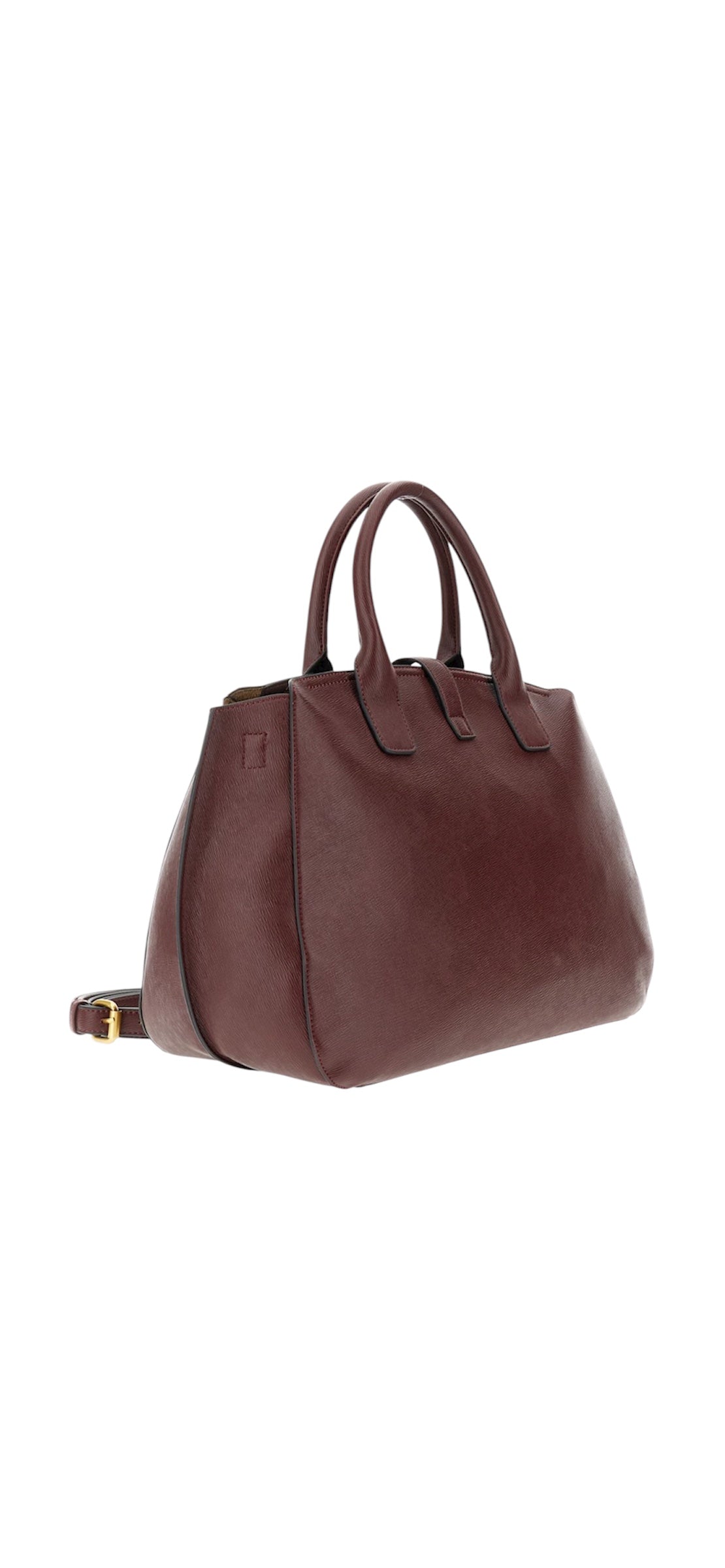 Borsa a mano con tasca applicata