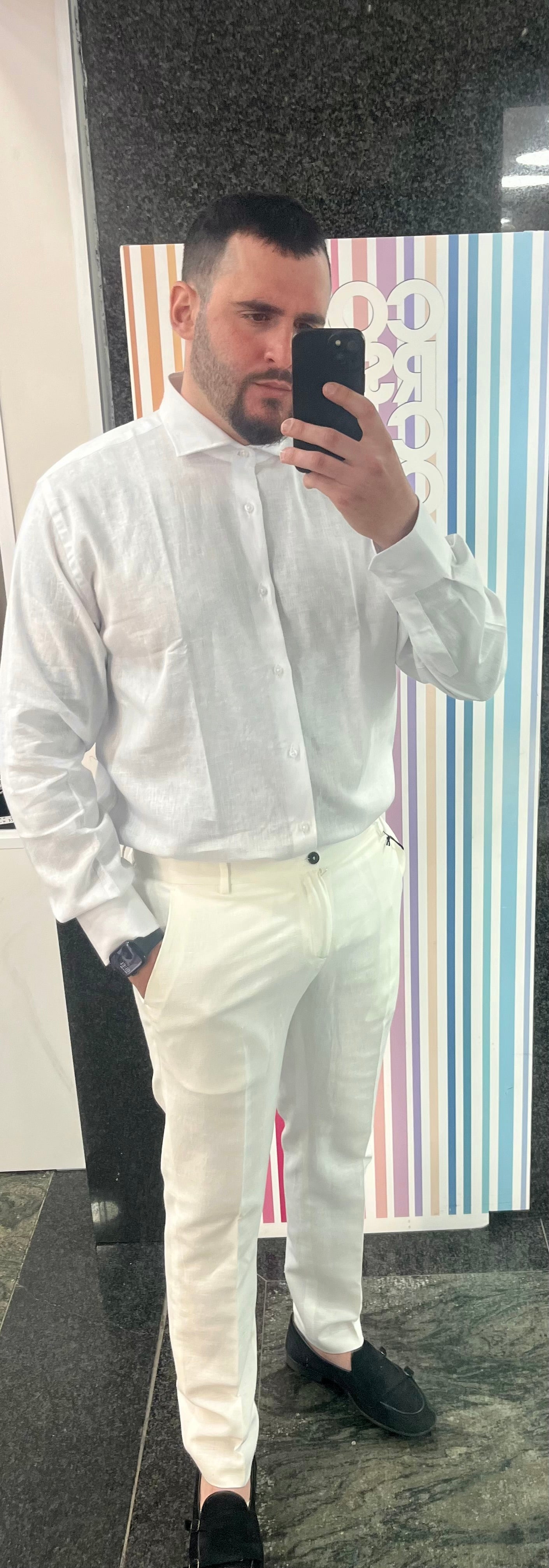 M64 Milano Pantalone Lino