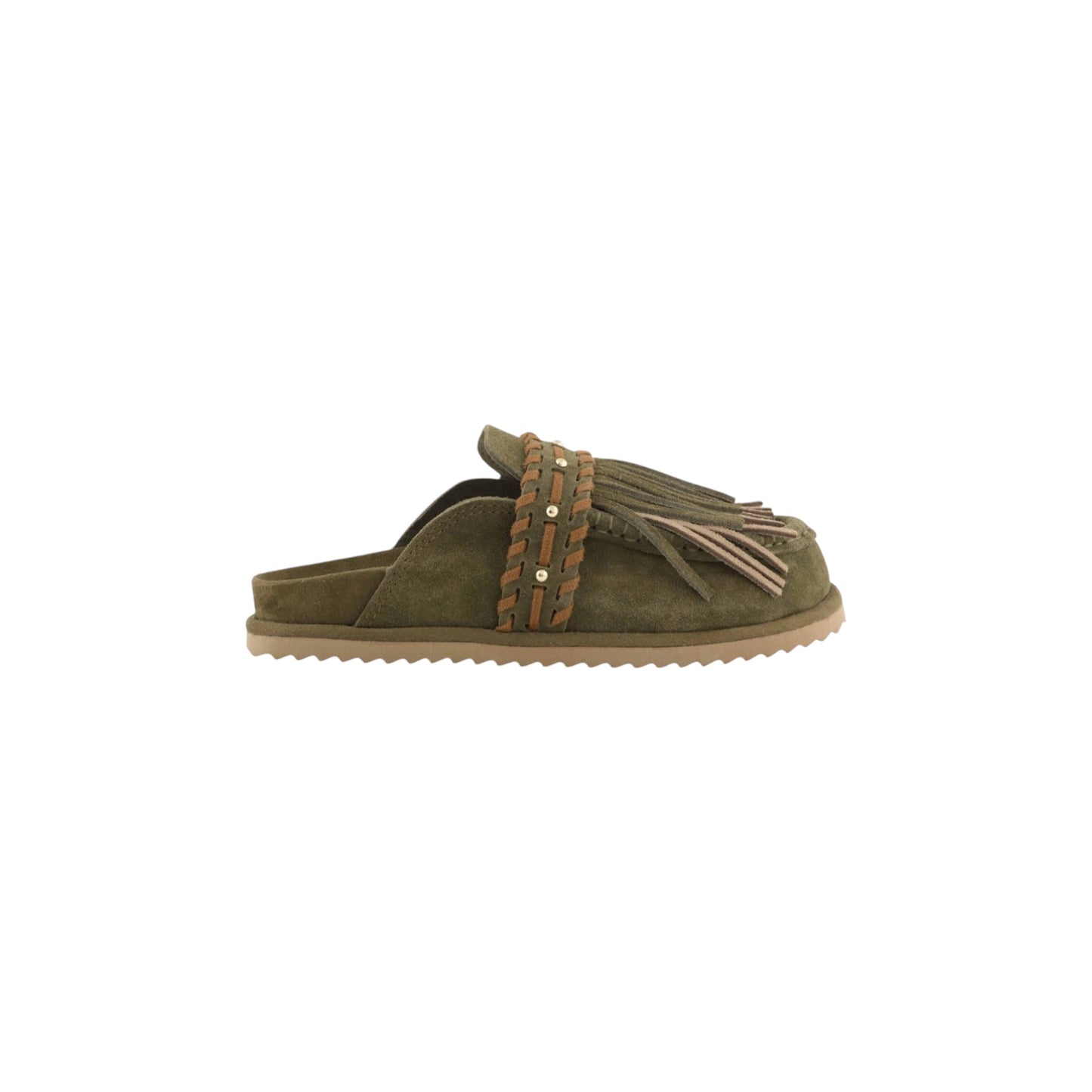 SABOT CON FRANGE MONOCOLORE