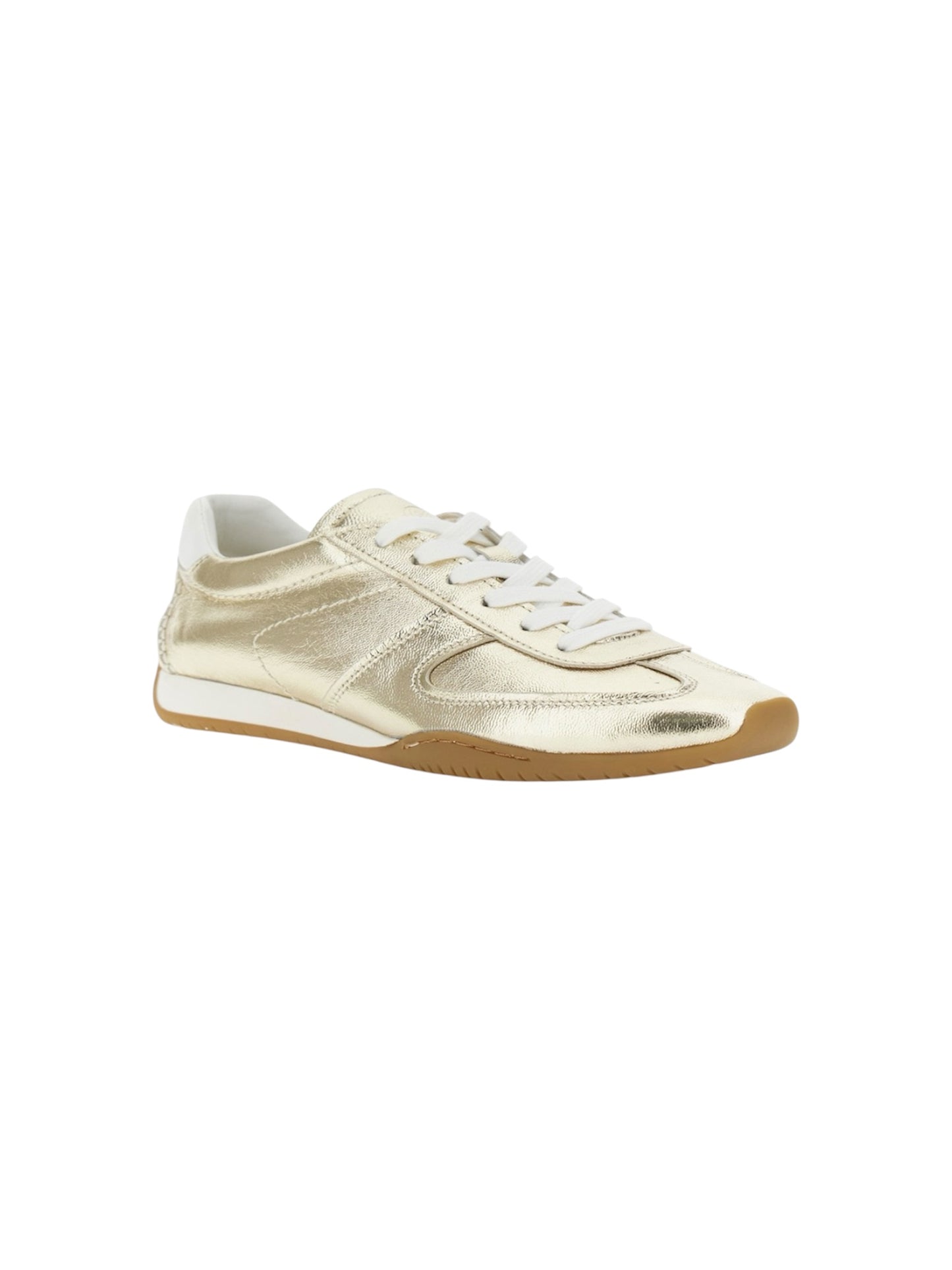 Sneakers in pelle laminato