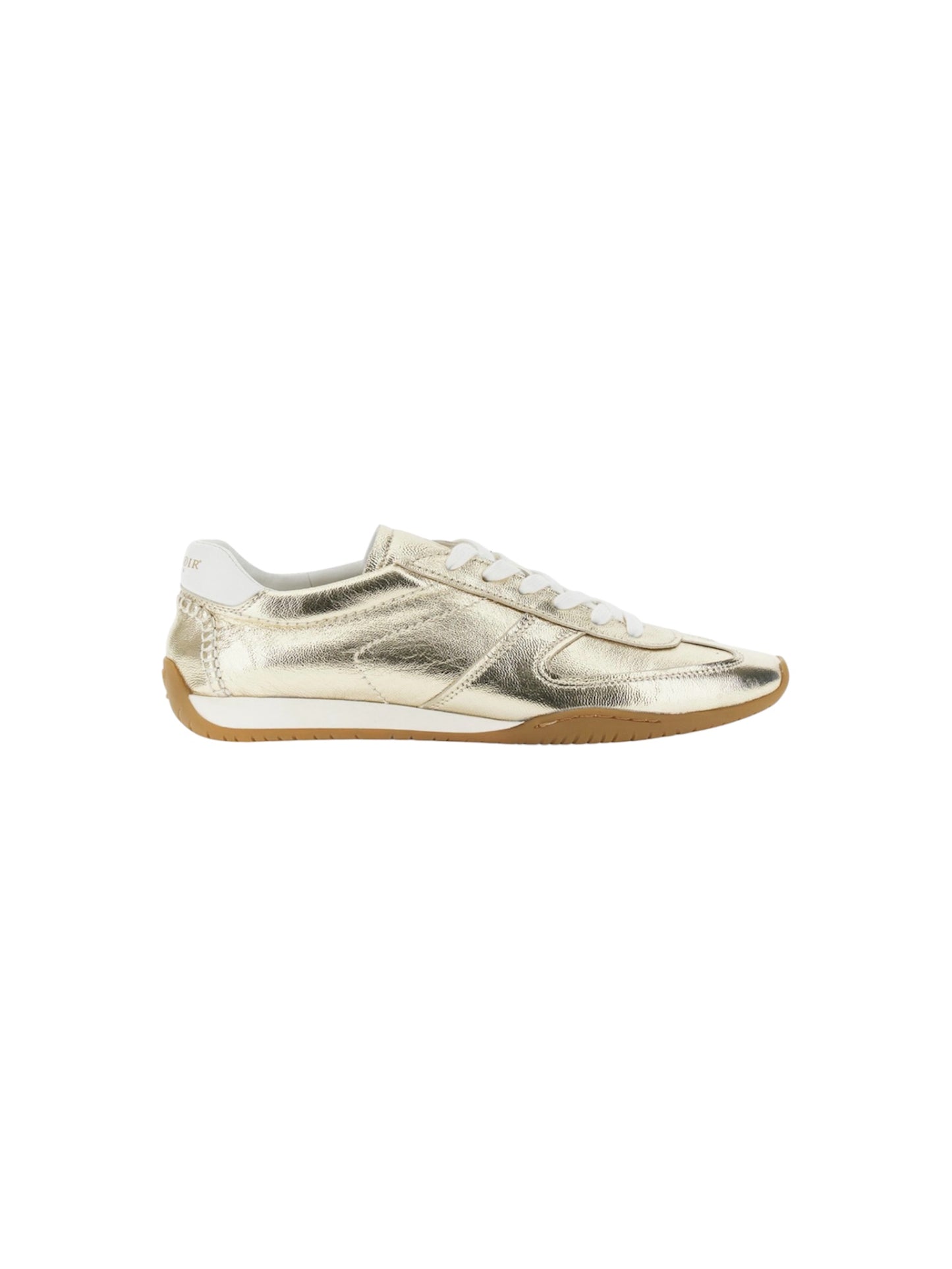 Sneakers in pelle laminato