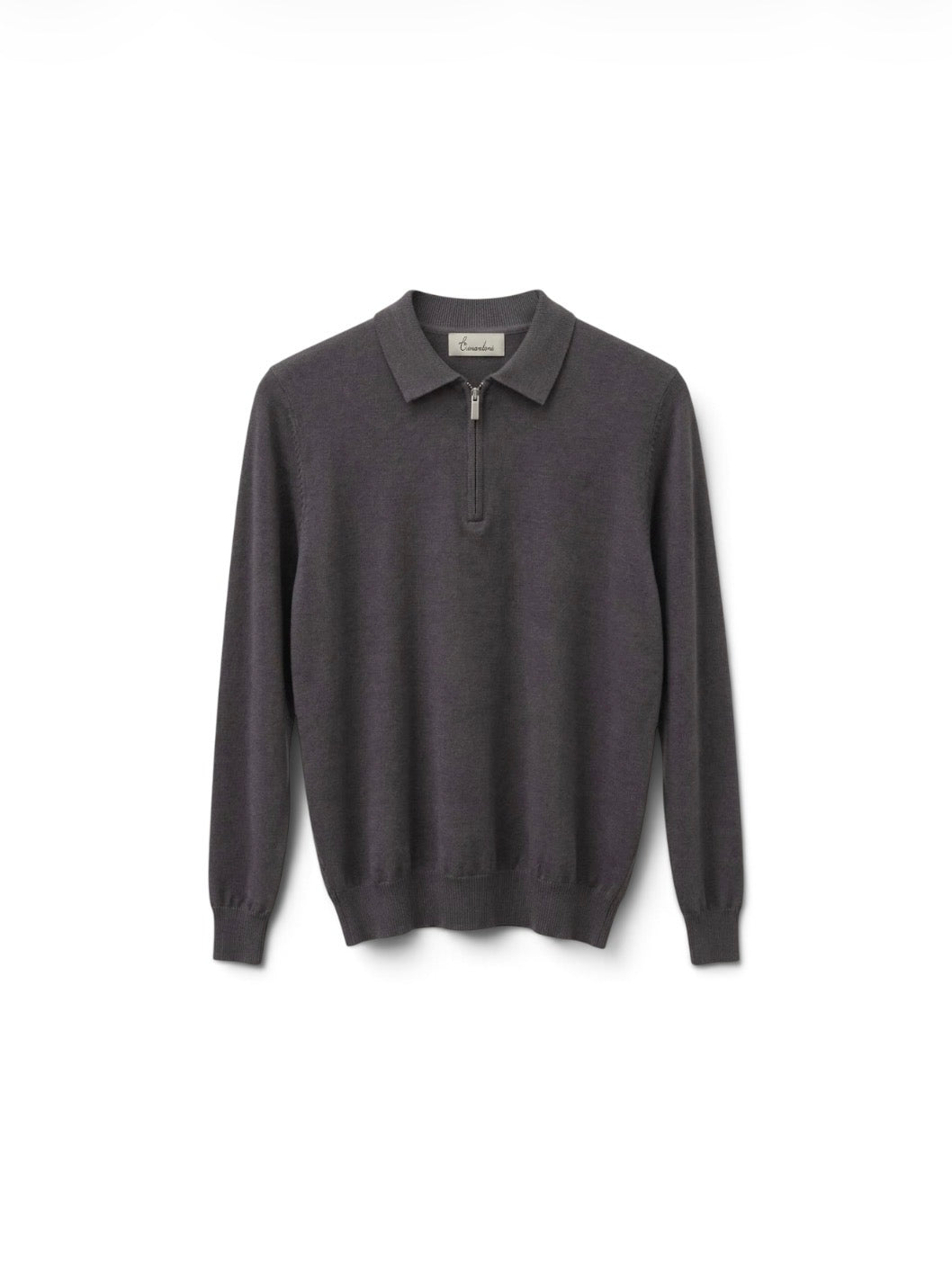 Polo con zip