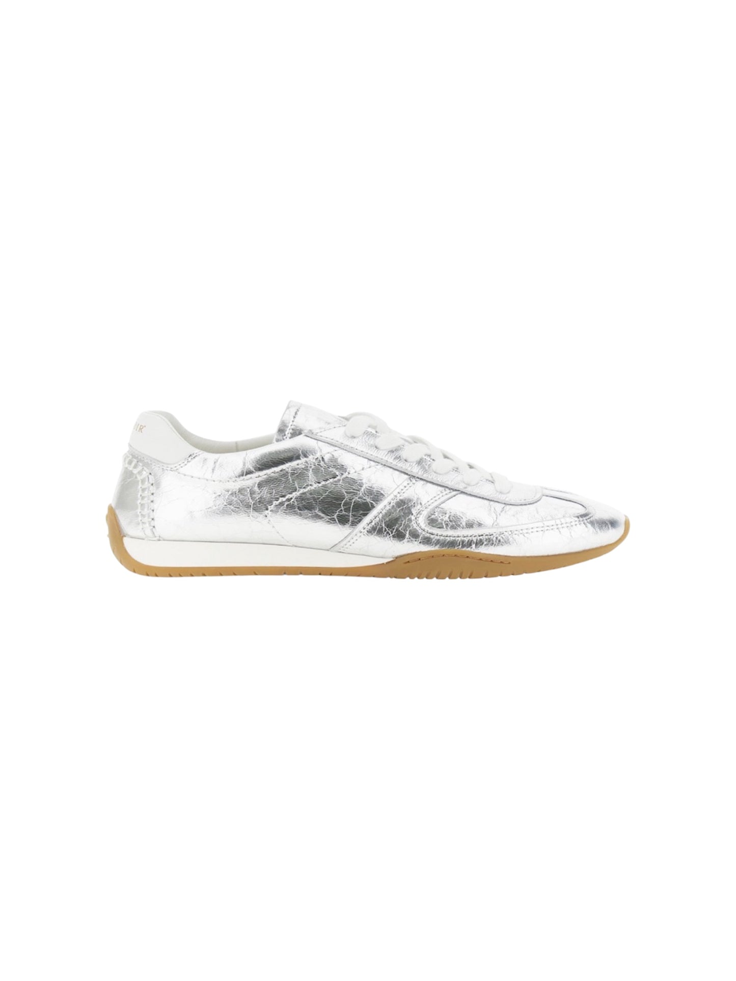 Sneakers in pelle laminato