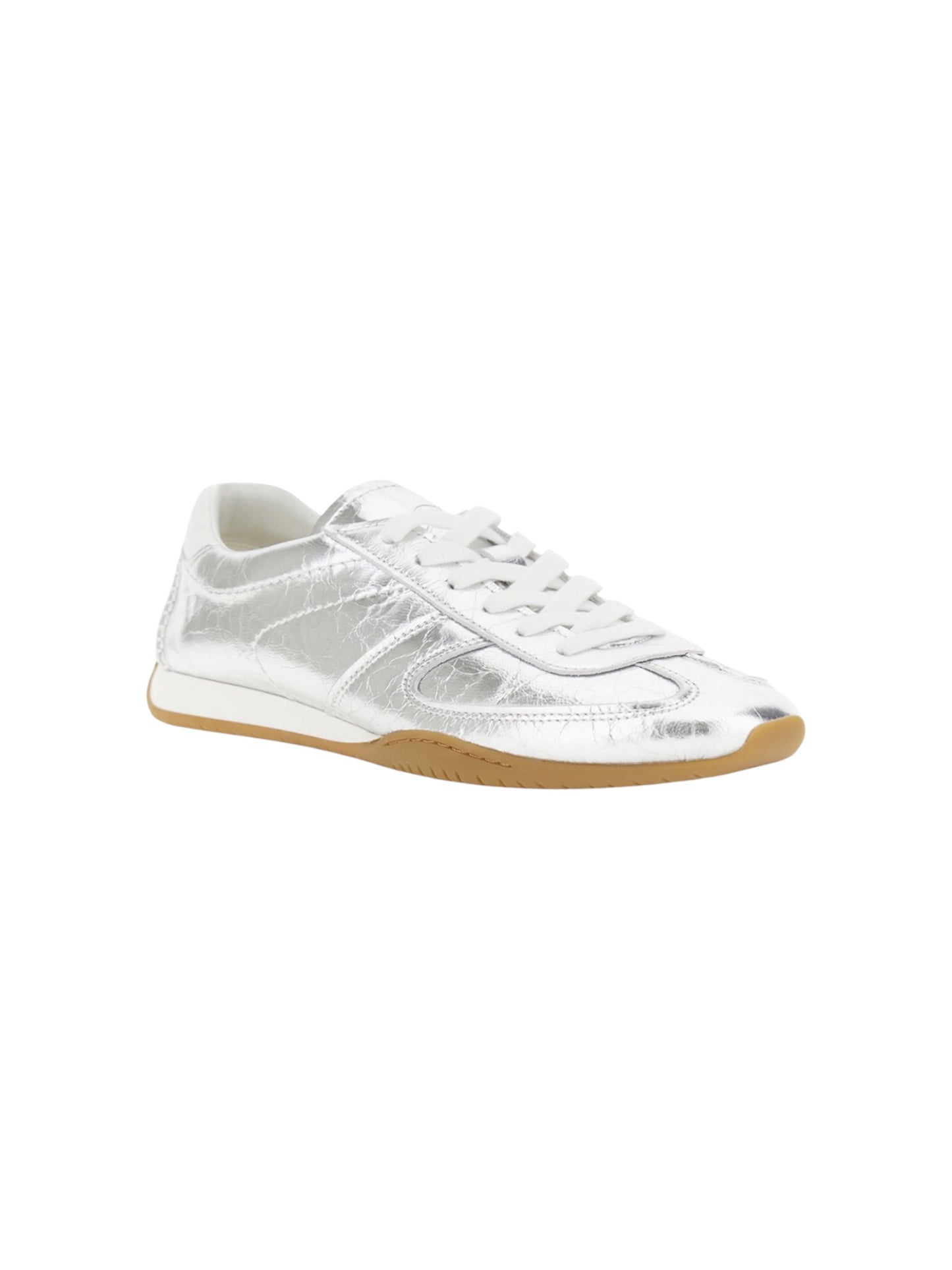 Sneakers in pelle laminato