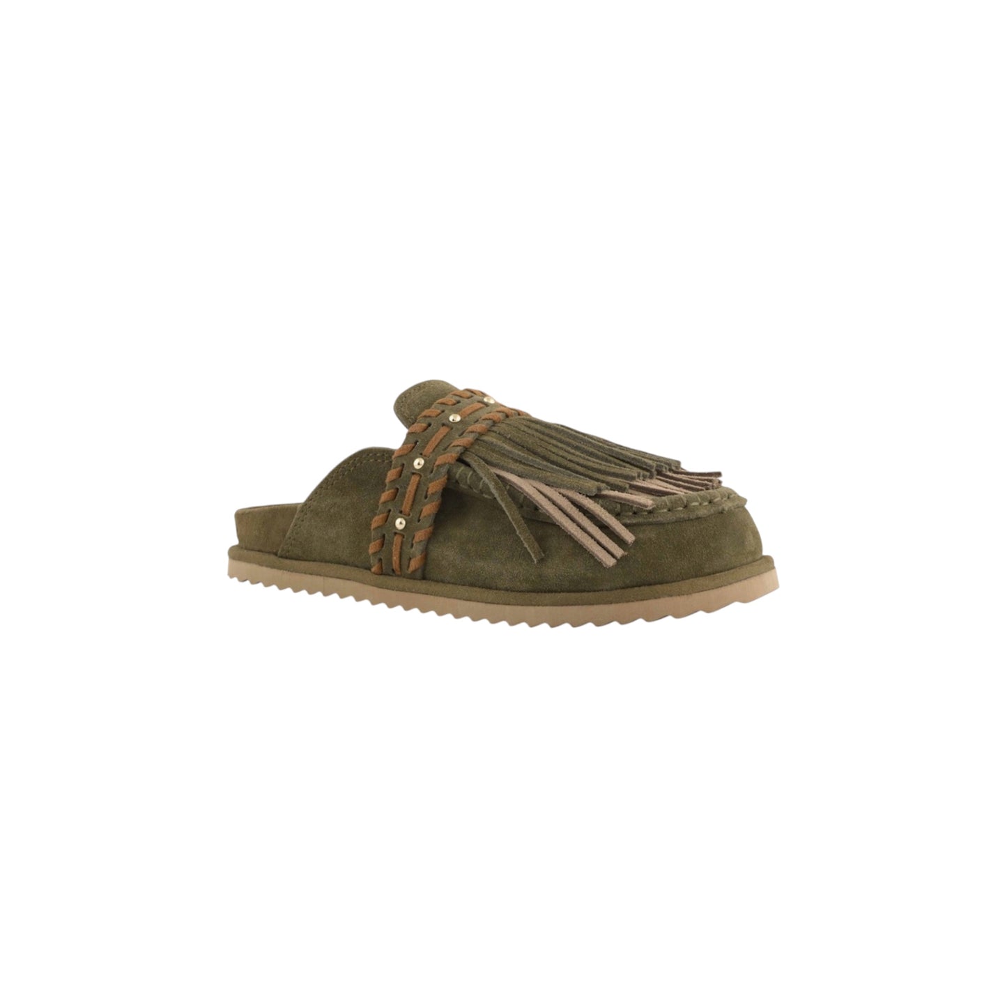 SABOT CON FRANGE MONOCOLORE