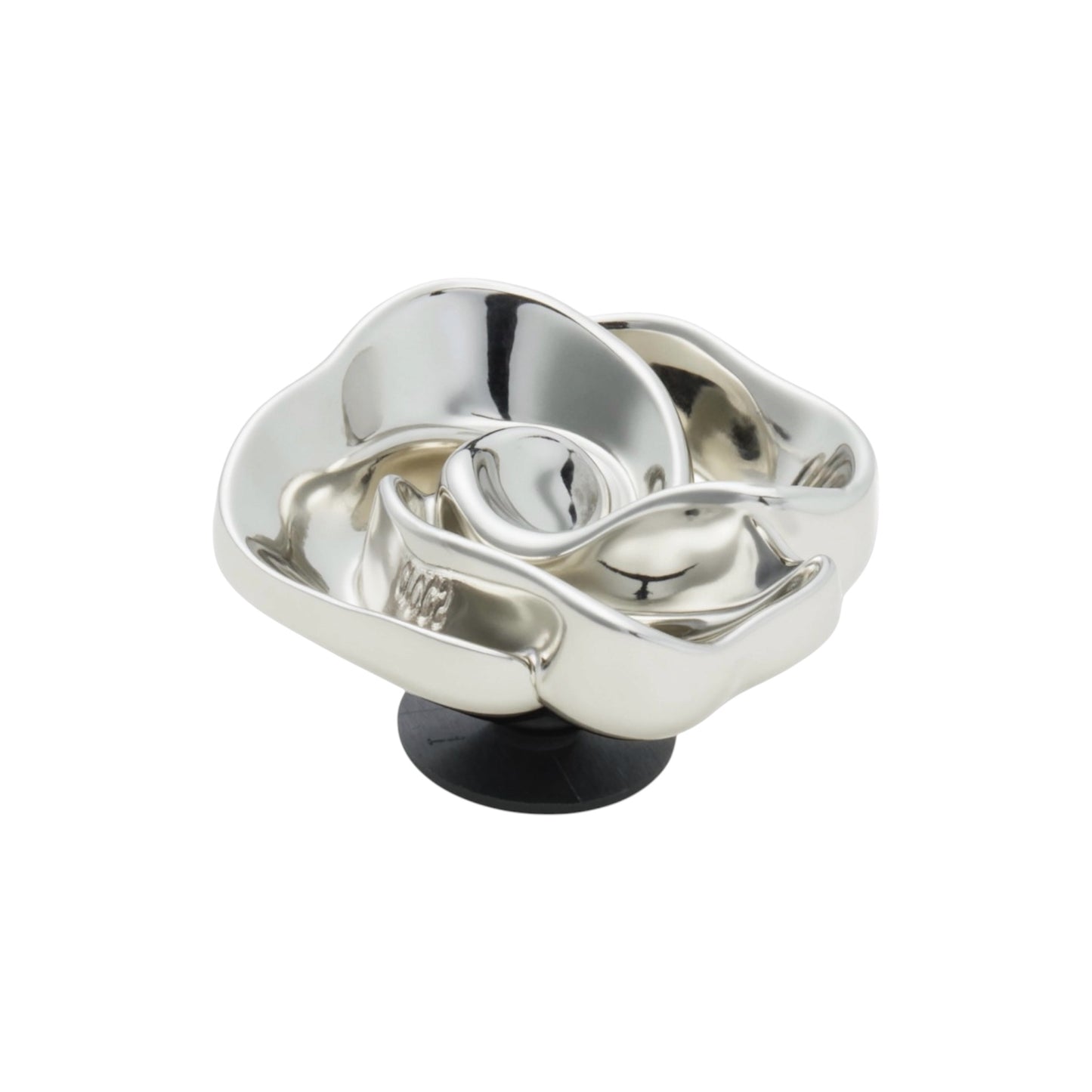 Silver Flower Swirl